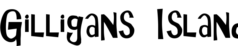 Gilligans Island cкачати шрифт безкоштовно